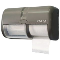Morcon Tissue Morsoft Plastic Small Core Tissue Dispenser  11 5  x 6 5   Black (MORM1005)