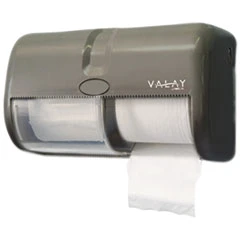 Morcon Tissue Morsoft Plastic Small Core Tissue Dispenser  11 5  x 6 5   Black (MORM1005)