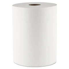 Morcon Tissue 10 Inch TAD Roll Towels  1-Ply  10  x 550 ft  White  6 Rolls Carton (MORVT106)