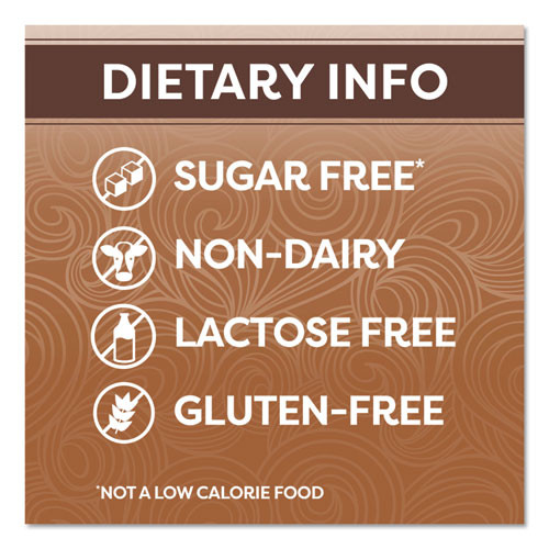 Coffee mate Sugar Free Chocolate Creme Powdered Creamer  10 2 oz  6 Carton (NES59573CT)