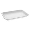 Pactiv Supermarket Tray   2  1-Compartment  5 13 x 5 13 x 2 5  White  500 Carton (PCT0TF100200000)
