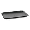Pactiv Supermarket Tray   2S  1-Compartment  8 2 x 5 7 x 0 65  Black  500 Carton (PCT0TFB02S00000)