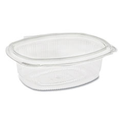 Pactiv EarthChoice PET Hinged Lid Deli Container  7 38 x 5 88 x 2 38  24 oz  1-Compartment  Clear  280 Carton (PCTYCA910240000)