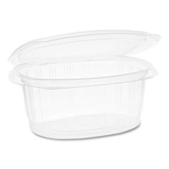 Pactiv EarthChoice PET Hinged Lid Deli Container  7 31 x 5 88 x 3 25  32 oz  1-Compartment  Clear  280 Carton (PCTYCA910320000)