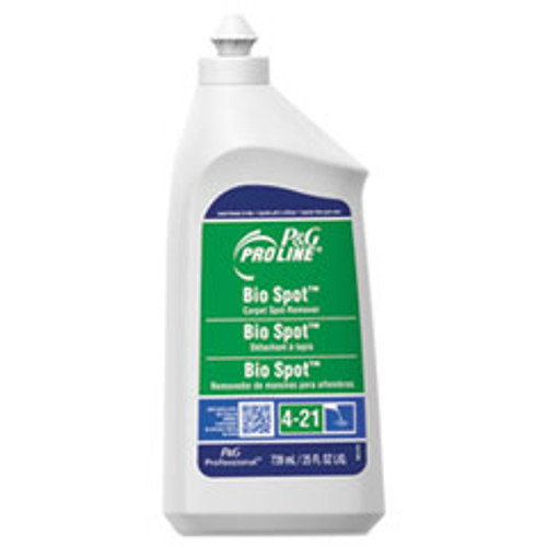 P&G Pro Line Bio-Spot Carpet Spot Remover  Fruity Scent  25 oz Bottle  15 Carton (PGC03448)