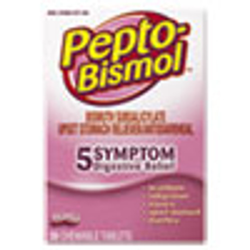 Pepto-Bismol Chewable Tablets  Original Flavor  30 Box (PGC03977BX)