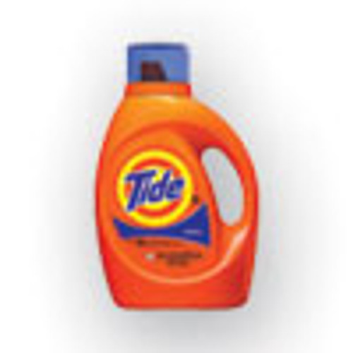 Tide Liquid Laundry Detergent  Original Scent  64 Loads  92 oz Bottle  4 Carton (PGC40218)