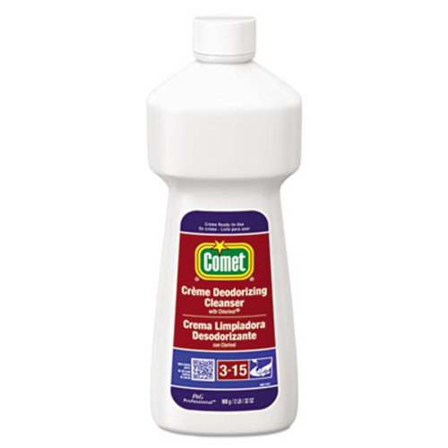 Comet Creme Deodorizing Cleanser  32oz Bottle  10 Carton (PGC73163)
