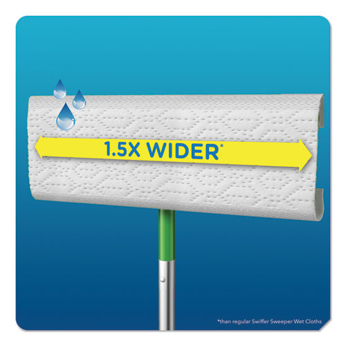Swiffer Max XL Wet Refill Cloths  16 1 2 x 9  12 Tub (PGC74471EA)