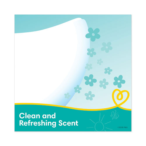 Pampers Complete Clean Baby Wipes  1-Ply  Baby Fresh  72 Wipes Pack  8 Packs Carton (PGC75536)