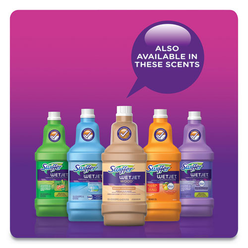 Swiffer WetJet System Cleaning-Solution Refill  Blossom Breeze Scent  4 Carton (PGC77133)