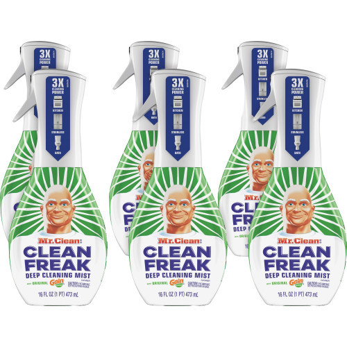 Mr. Clean Clean Freak Deep Cleaning Mist Multi-Surface Spray  Gain Original  16 oz  6 CT (PGC79127) Mr. Clean Clean Freak Deep Cleaning Mist Multi-Surface Spray  Gain Original  16 oz  6 CT (PGC79127)