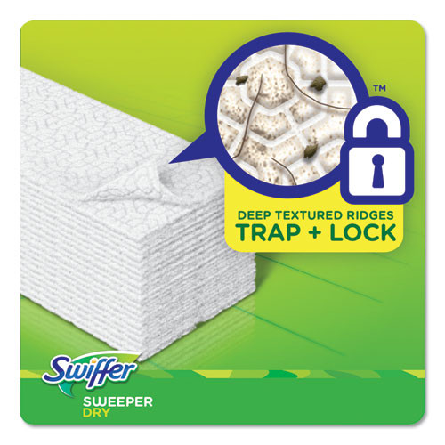 Swiffer Dry Refill Cloths  White  10 2 5  x 8   52 Box  3 Boxes Carton (PGC81216)