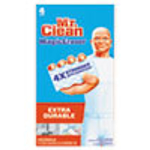 Mr. Clean Magic Eraser Extra Durable  4 3 5  x 2 2 5   4 Box  8 Boxes Carton (PGC82038CT)