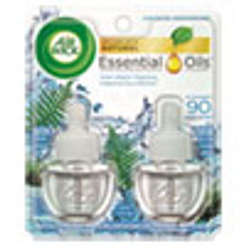 Air Wick Scented Oil Refill  Fresh Waters  0 67 oz  2 Pack (RAC79717PK)