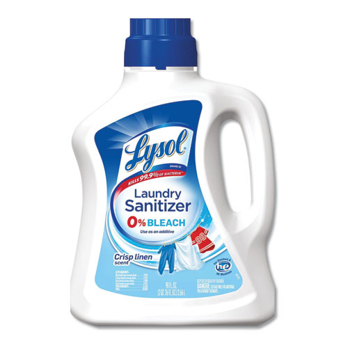 LYSOL Brand Laundry Sanitizer  Liquid  Crisp Linen  90 oz  4 Carton (RAC95872)