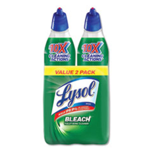 LYSOL Brand Disinfectant Toilet Bowl Cleaner with Bleach  24 oz  2 Pack (RAC96085PK)