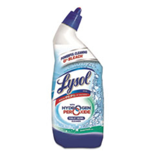 LYSOL Brand Toilet Bowl Cleaner with Hydrogen Peroxide  Cool Spring Breeze  24 oz  9 Carton (RAC98011)