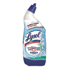 LYSOL Brand Toilet Bowl Cleaner with Hydrogen Peroxide  Cool Spring Breeze  24 oz  9 Carton (RAC98011)