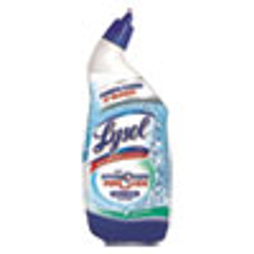 LYSOL Brand Toilet Bowl Cleaner with Hydrogen Peroxide  Cool Spring Breeze  24 oz (RAC98011EA)