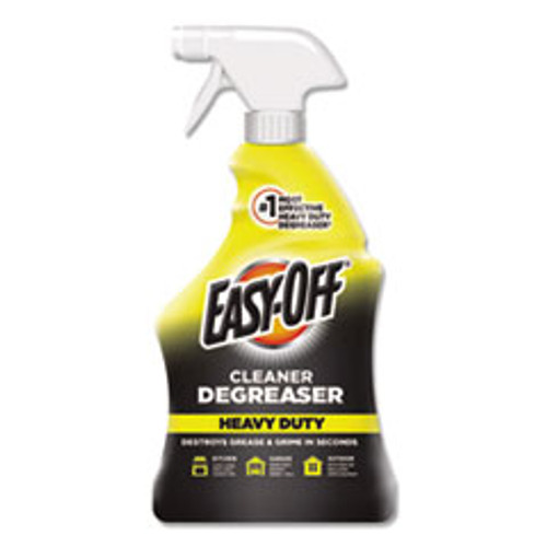 EASY-OFF Heavy Duty Cleaner Degreaser  32 oz Spray Bottle  6 Carton (RAC99624)