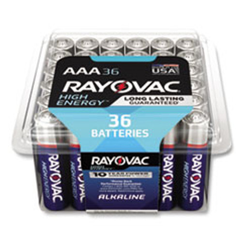 Rayovac Alkaline AAA Batteries  36 Pack (RAY82436PPK)