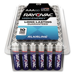 Rayovac Alkaline AAA Batteries  60 Pack (RAY82460PPK)