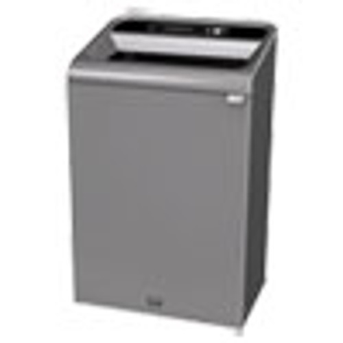 Rubbermaid Commercial Configure Indoor Recycling Waste Receptacle  33 gal  Gray  Landfill (RCP1961628)