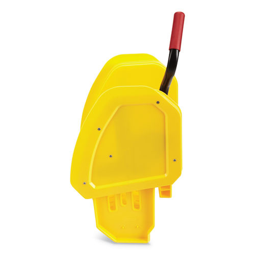 Rubbermaid Commercial WaveBrake 2 0 Wringer  Down-Press  Plastic  Yellow (RCP2064959)