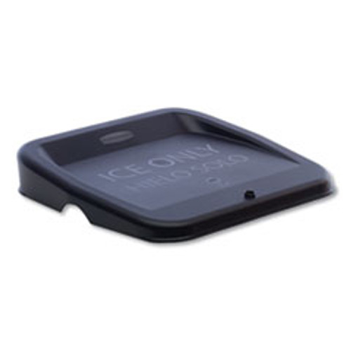 Rubbermaid Commercial Ice Tote Lid  Black  4 Carton (RCP9F73BLA)