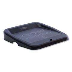 Rubbermaid Commercial Ice Tote Lid  Black  4 Carton (RCP9F73BLA)