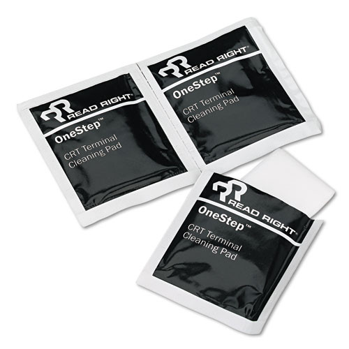Read Right OneStep Screen Cleaner  5 x 5  24 Box (REARR1209)
