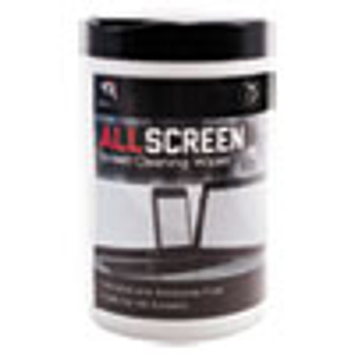 Read Right AllScreen Screen Cleaning Wipes  6  x 6   White  75 Tub (REARR15045)