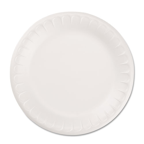 Hefty Soak Proof Tableware  Foam Plates  8 7 8  dia  100 Pack (RFPD28100)