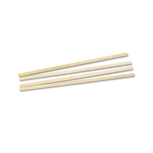 AmerCareRoyal Wood Coffee Stirrers  5 1 2  Long  Woodgrain  10000 Stirrers Carton (RPPR810CT)
