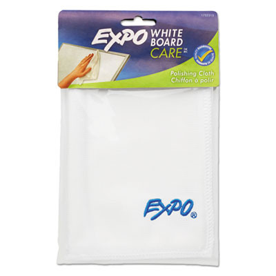 EXPO Microfiber Cleaning Cloth  12 x 12  White (SAN1752313)