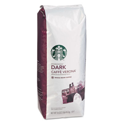 Starbucks Whole Bean Coffee  Caffe Verona  1 lb Bag (SBK11017871)