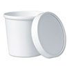 Dart Flexstyle Food Lid Container  3 6  Dia   12 1 oz  White  250 Carton (SCCKHSB12AWH)