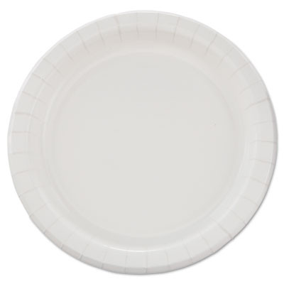 Dart Bare Eco-Forward Clay-Coated Paper Dinnerware  Plate  8 1 2  dia  500 Carton (SCCMP9BR2054)