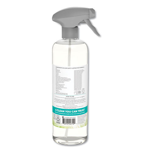 Seventh Generation Natural Glass and Surface Cleaner  Sparkling Seaside  23 oz  Trigger Bottle (SEV44712EA)