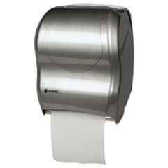 San Jamar Tear-N-Dry Touchless Roll Towel Dispenser  16 3 4 x 10 x 12 1 2  Silver (SJMT1370SS)