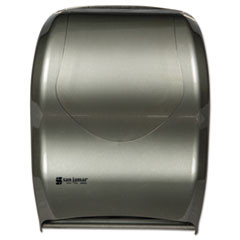 San Jamar Smart System with iQ Sensor Towel Dispenser  16 1 2 x 9 3 4 x 12  Silver (SJMT1470SS)