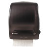 San Jamar Simplicity Mechanical Roll Towel Dispenser  15 25  x 13  x 10 25   Black (SJMT7400TBK)