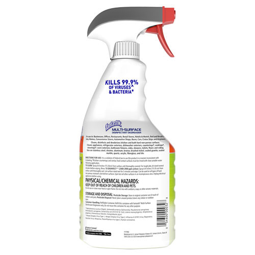 Fantastik Multi-Surface Disinfectant Degreaser  Herbal  32 oz Spray Bottle (SJN311836EA)