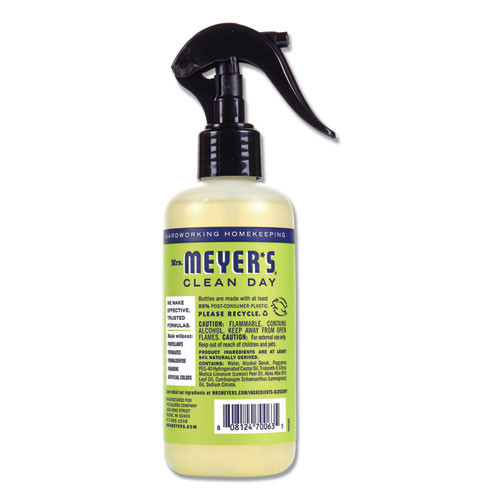 Mrs. Meyer's Clean Day Room Freshener  Lemon Verbena  8 oz  Non-Aerosol Spray (SJN670764EA)