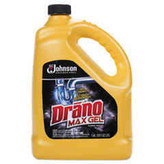 Drano Max Gel Clog Remover  Bleach Scent  128 oz Bottle (SJN696642EA)
