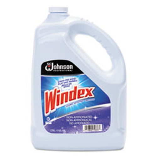 Windex Non-Ammoniated Glass Multi Surface Cleaner  Pleasant Scent  128 oz Bottle  4 CT (SJN697262)
