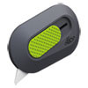 slice Mini Cutters  Double Sided  Replaceable  Stainless Steel  Gray  Green (SLI10514)
