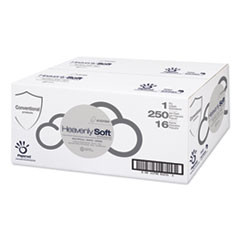 Papernet Heavenly Soft Paper Towel  4 5  x 9 5   White  16 Packs Carton (SOD410164)