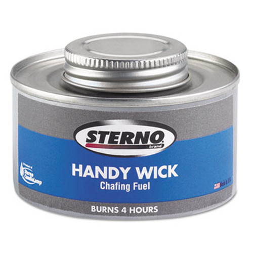 Sterno Handy Wick Chafing Fuel  Can  Methanol  Four-Hour Burn  24 Carton (STE10364)